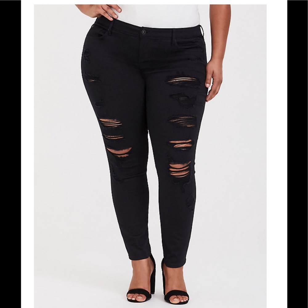 CLASSIC SKINNY JEAN - VINTAGE STRETCH BLACK🔥